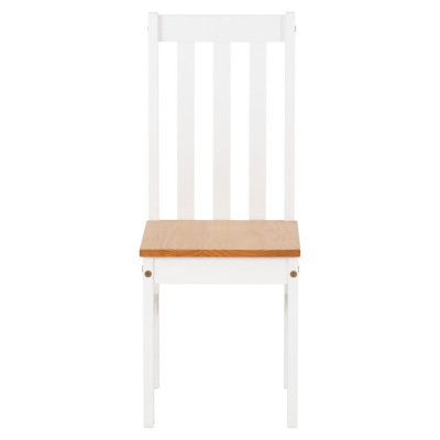 Ludlow 1+6 Dining Set - White/Oak Effect