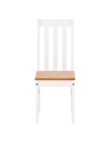 Ludlow 1+6 Dining Set - White/Oak Effect