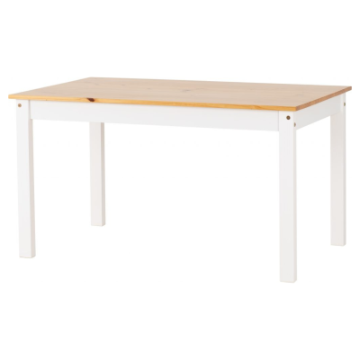 Ludlow 1+6 Dining Set - White/Oak Effect