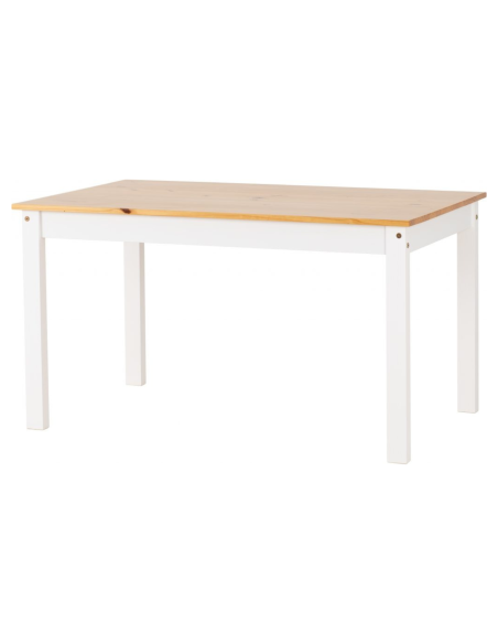 Ludlow 1+6 Dining Set - White/Oak Effect