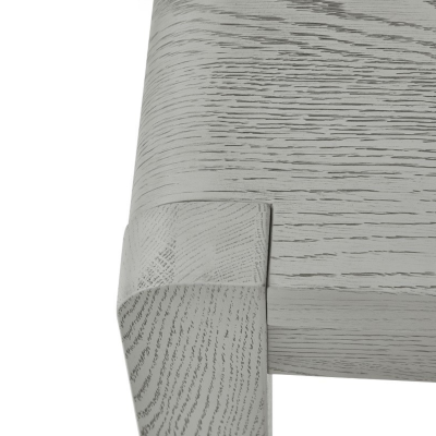 Tulip Dining Bench - Grey Stain Oak