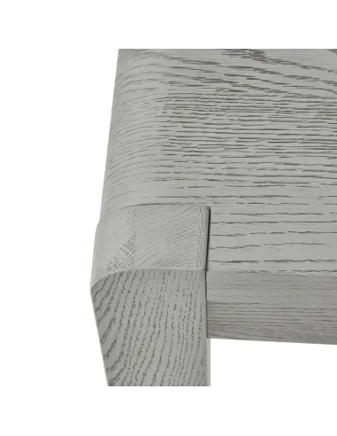 Tulip Dining Bench - Grey Stain Oak