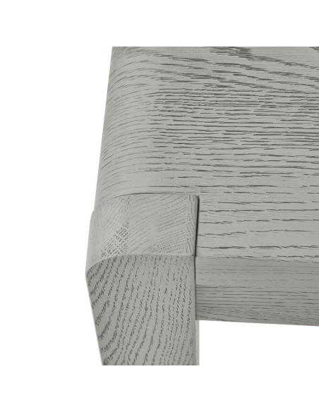 Tulip Dining Bench - Grey Stain Oak