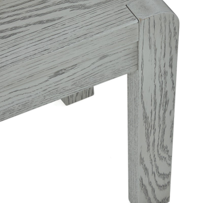 Tulip Dining Bench - Grey Stain Oak