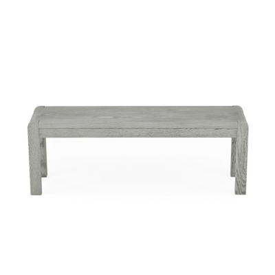 Tulip Dining Bench - Grey Stain Oak