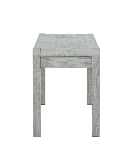 Tulip Dining Bench - Grey Stain Oak
