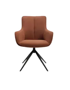 Atlas Swivel Dining Chair - Rust
