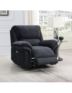 Bruno Manual Recliner Armchair - Bowery Ink