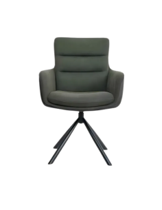 Vila Swivel Dining Chair - Green