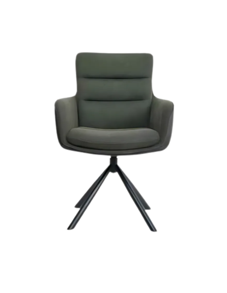 Vila Swivel Dining Chair - Green