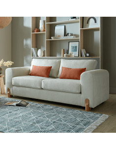 Preston 3 Seater Fixed Sofa