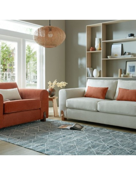 Preston 3 Seater Fixed Sofa