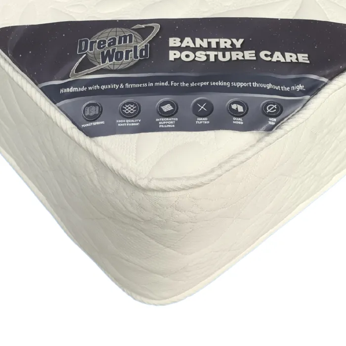 Bantry 4FT6 Posture Care Dream World Mattress IN COMBO