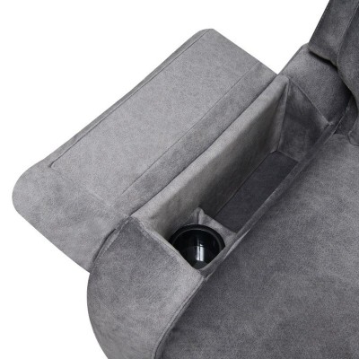 Calina Lift & Rise Massage Armchair - Light Grey