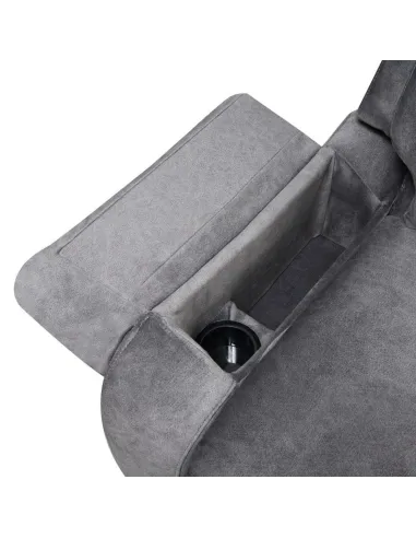 Calina Lift & Rise Massage Armchair - Light Grey