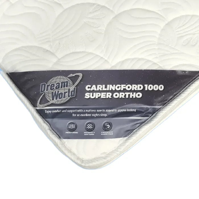 Carlingford 4FT6 1000 Super Ortho Dream World Mattress | Murphy Furniture