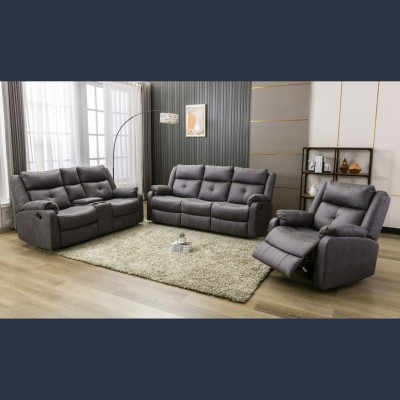 Schull 3 Seater Recliner Sofa - Anchor