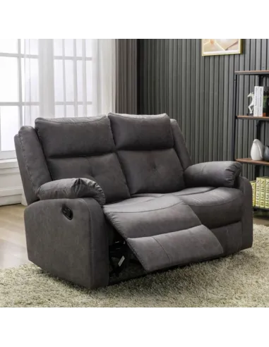Schull 2 Seater Recliner Sofa - Anchor