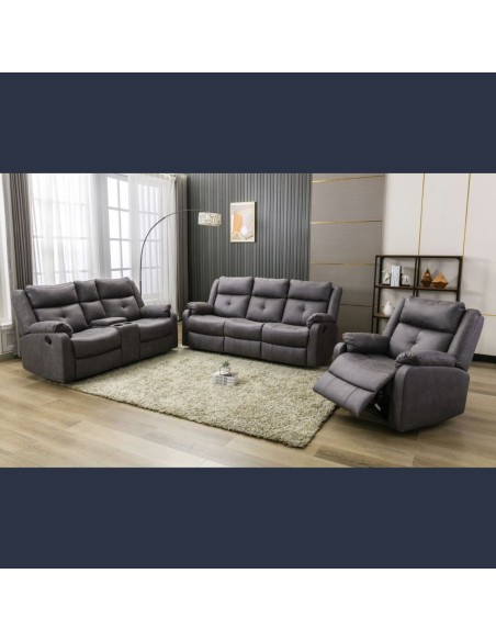 Schull 2 Seater Sofa with Console - Anchor