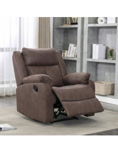 Schull Recliner Armchair - Chestnut 2
