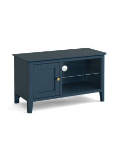 Olive Small TV Unit - Blue 2
