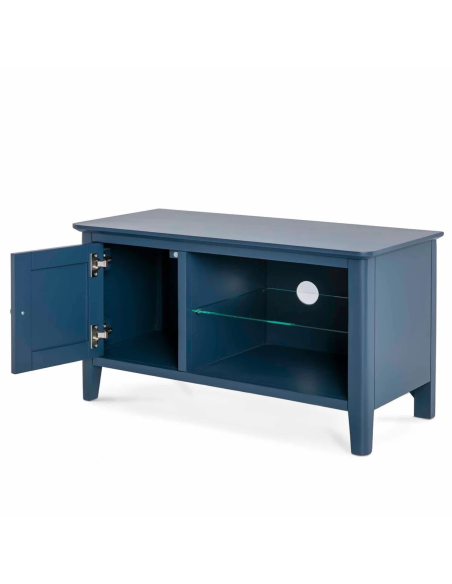 Olive Small TV Unit - Blue