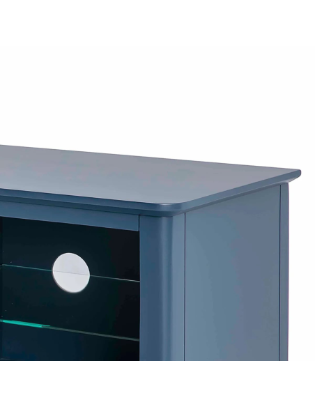 Olive Small TV Unit - Blue