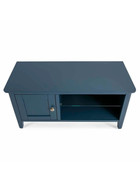 Olive Small TV Unit - Blue