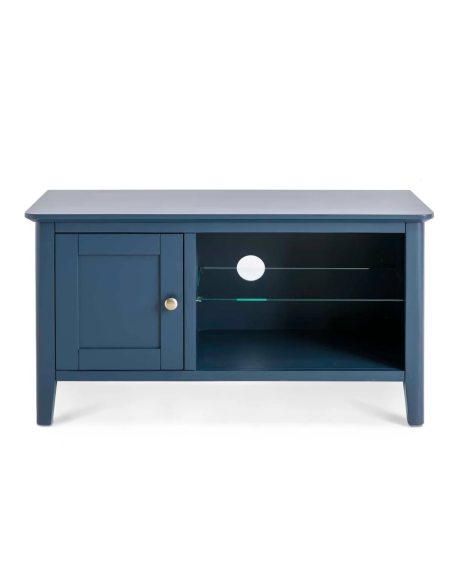 Olive Small TV Unit - Blue