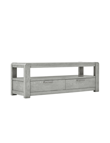 Tulip Entertainment Unit - Grey Stain Oak