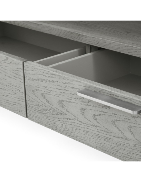 Tulip Entertainment Unit - Grey Stain Oak