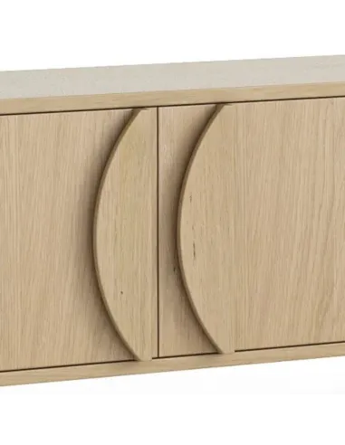Candy Media Unit - Light Oak