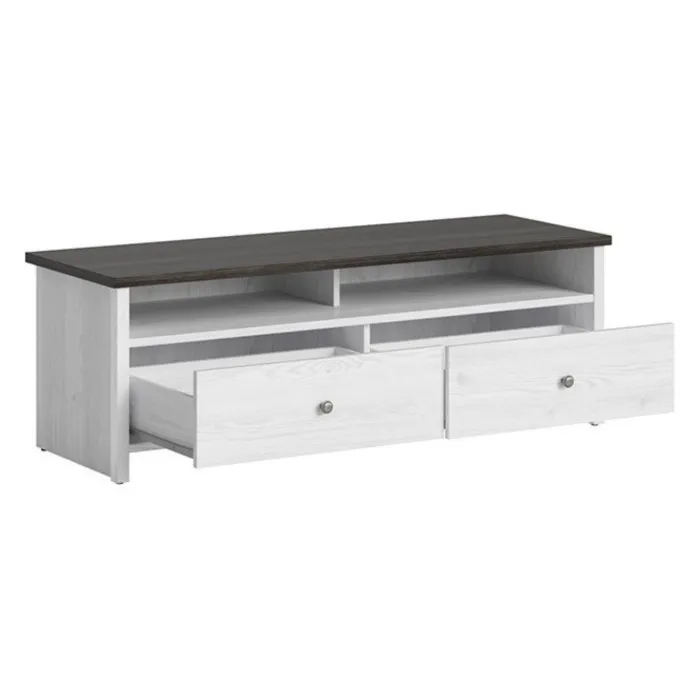 Hampshire 2 Drawer TV Stand - Larico Pine