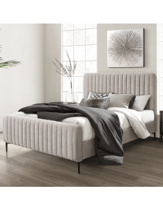 Artiss 4FT6 Bedframe - Beige