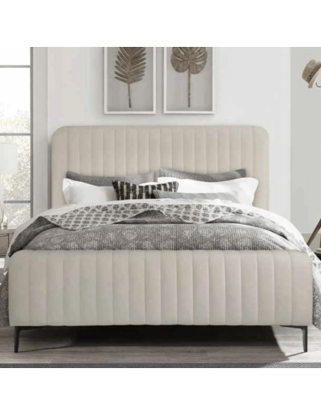 Artiss 4FT6 Bedframe - Beige