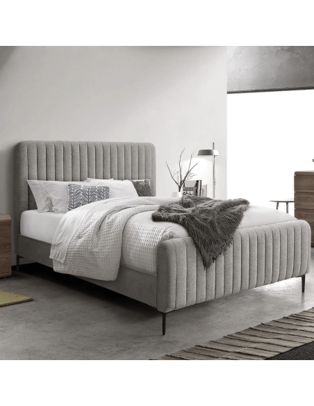 Artiss 5FT Bedframe - Grey