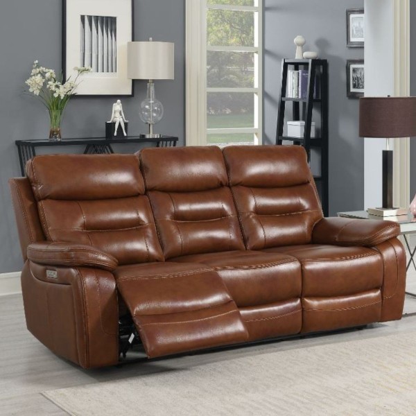 Peabody 3 Seater Electric Recliner Sofa - Bison
