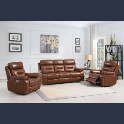 Peabody Electric Recliner Armchair - Bison