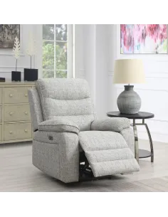 Belford Power Recliner Armchair - Stone