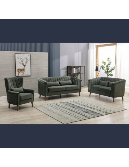 Dante 3 Seater Sofa - Winter Moss