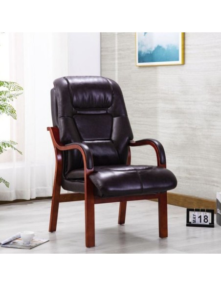 Vera Orthopedic Chair -  Burgundy
