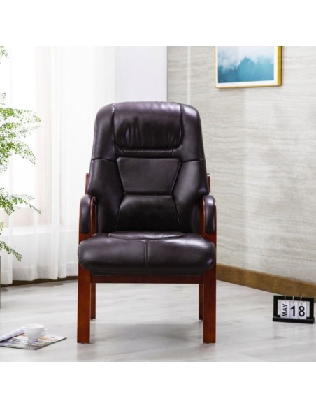 Vera Orthopedic Chair -  Burgundy