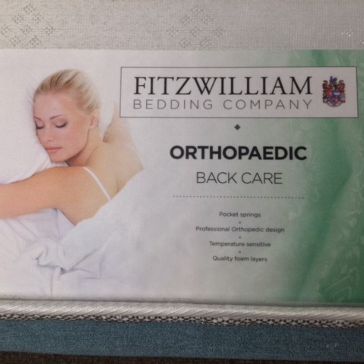 Orthopaedic 4FT6 Backcare Fitzwilliam Mattress