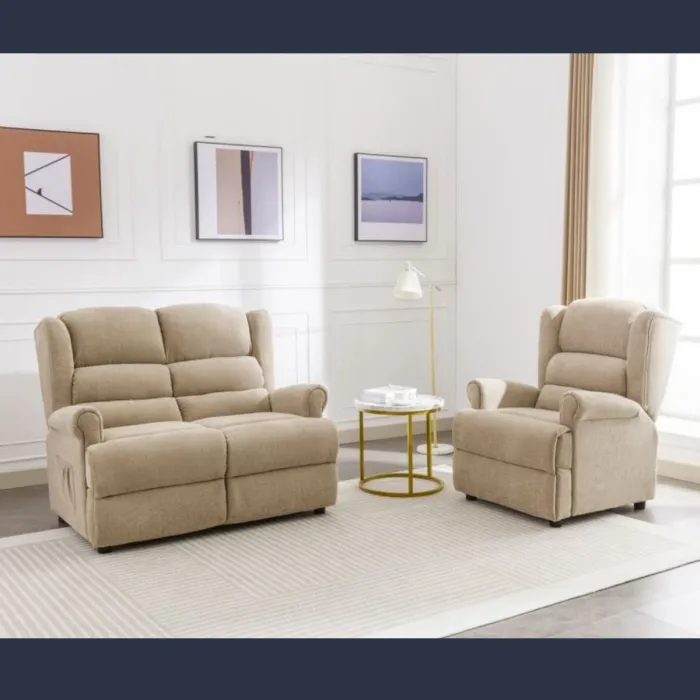 Trieu Static Armchair - Oatmeal