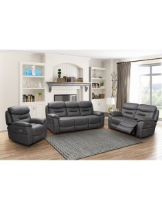 Frankie Power Recliner Armchair - Grey 2