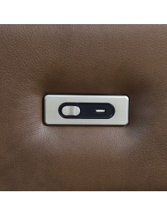 Frankie Power Recliner Armchair - Chestnut 2