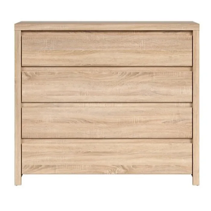 Lincoln 4 Drawer Chest - Sonoma Oak