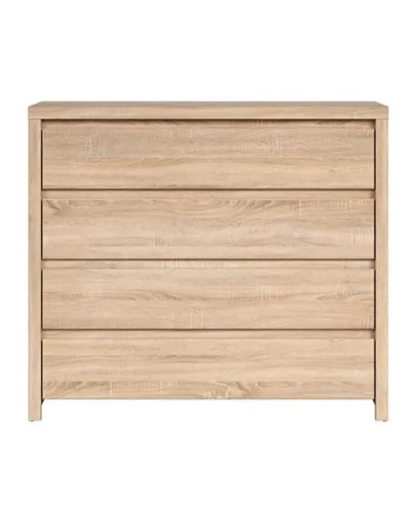 Lincoln 4 Drawer Chest - Sonoma Oak
