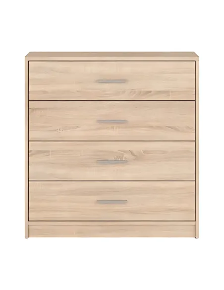 Devon 4 Drawer Chest - Sonoma Oak