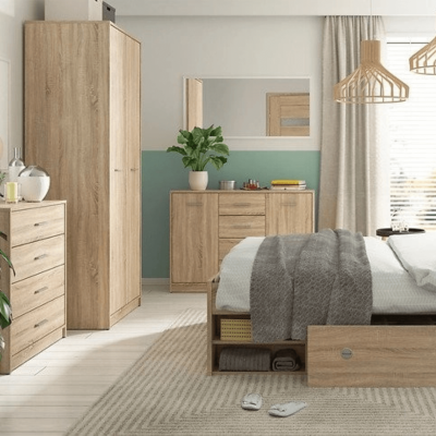 Devon 4 Drawer Chest - Sonoma Oak
